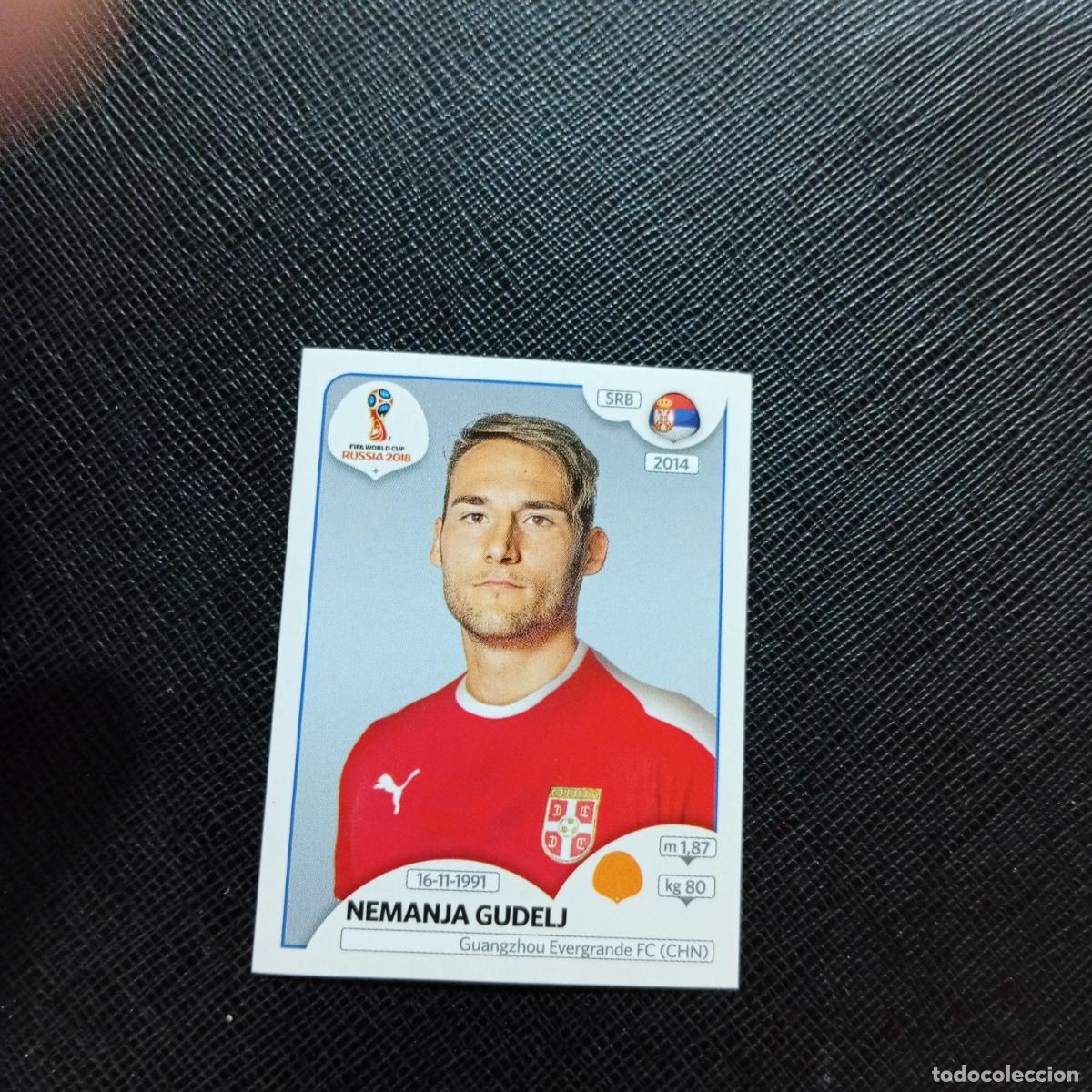 Fu&szlig;ball-Sticker: 427 NEMANJA GUDELJ SERBIA PANINI MUNDIAL RUSIA 2018 CROMO FUTBOL 18 - SIN PEGAR - CJ2 ....