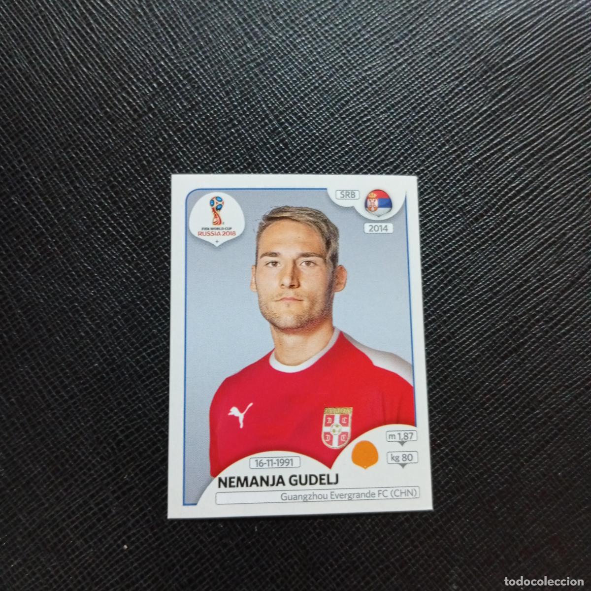 Fu&szlig;ball-Sticker: 427 NEMANJA GUDELJ SERBIA PANINI MUNDIAL RUSIA 2018 CROMO FUTBOL 18 - SIN PEGAR - CJ2 ...