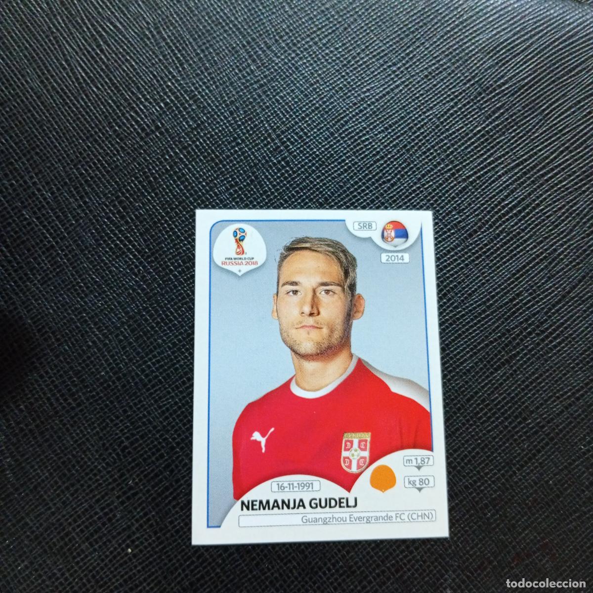 Fu&szlig;ball-Sticker: 427 NEMANJA GUDELJ SERBIA PANINI MUNDIAL RUSIA 2018 CROMO FUTBOL 18 - SIN PEGAR - CJ2 ..