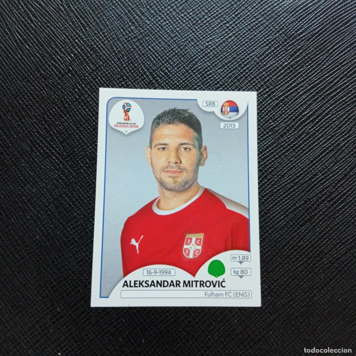 Football Stickers: 430 MITROVIC SERBIA PANINI MUNDIAL RUSIA 2018 CROMO FUTBOL 18 - SIN PEGAR - CJ2