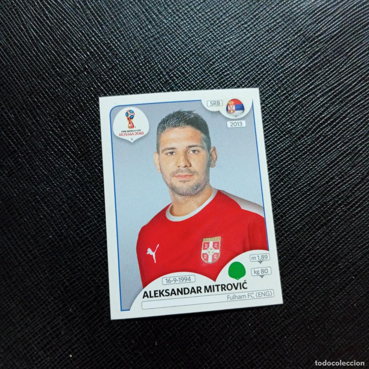 Cromos de f&uacute;tbol: 430 MITROVIC SERBIA PANINI MUNDIAL RUSIA 2018 CROMO FUTBOL 18 - SIN PEGAR - CJ2