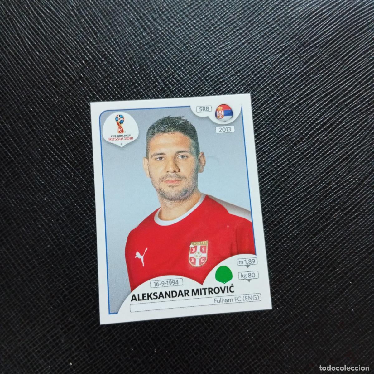 Cromos de f&uacute;tbol: 430 MITROVIC SERBIA PANINI MUNDIAL RUSIA 2018 CROMO FUTBOL 18 - SIN PEGAR - CJ2 .