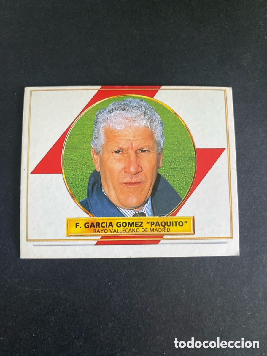 Cromos de f&uacute;tbol: Cromo liga 96/97 Rayo Vallecano nunca pegado