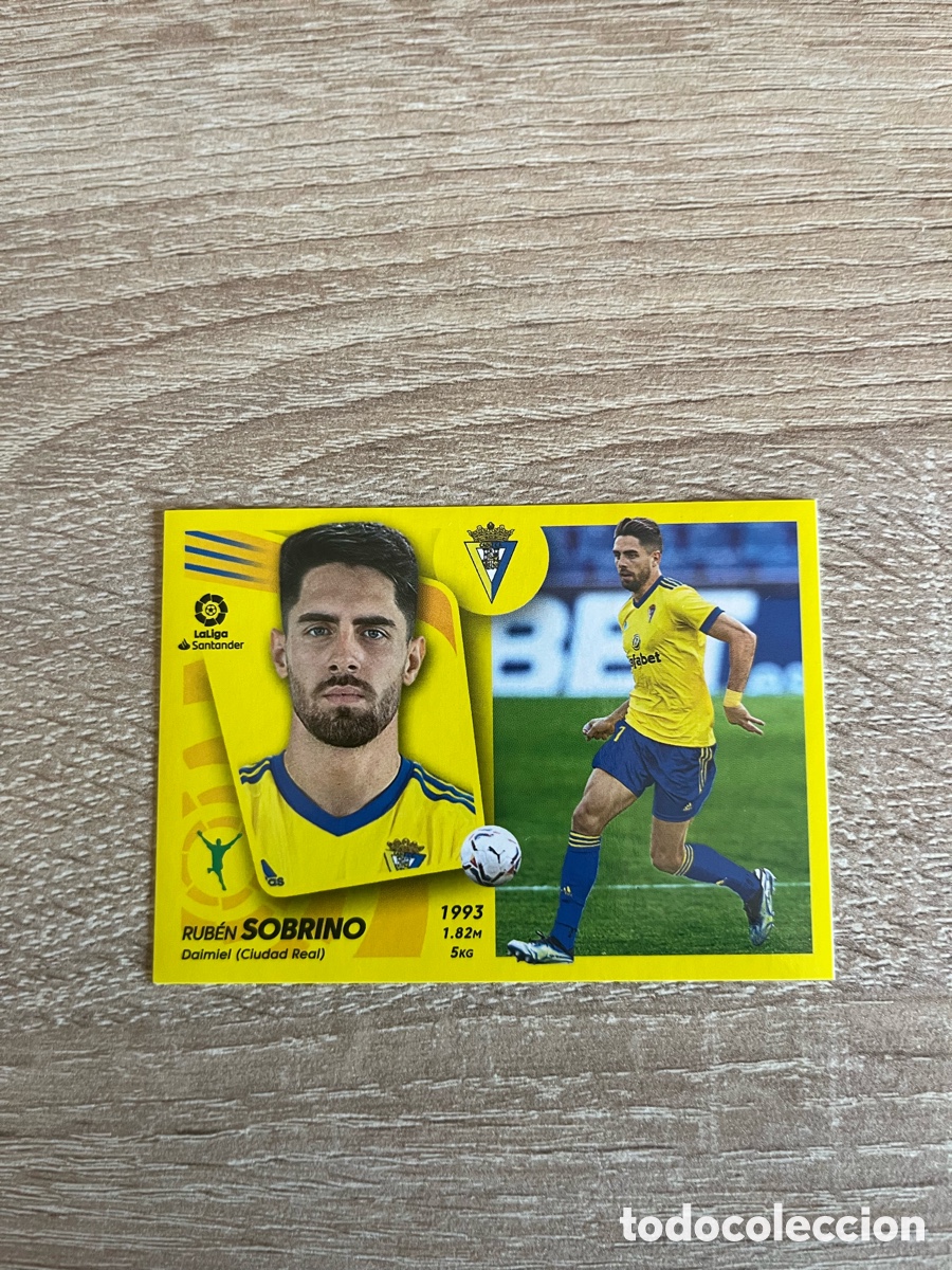 Cromos de f&uacute;tbol: 19 BIS SOBRINO COLOCA LIGA ESTE EDICIONES ESTE 2021 2022 21 22 C&Aacute;DIZ