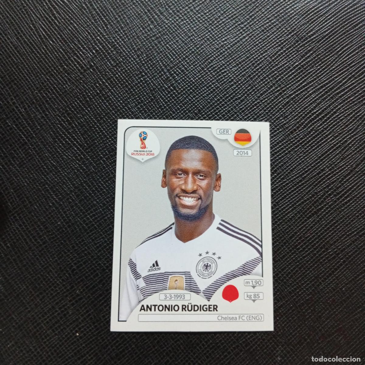 Cromos de Futebol: 436 RUDIGER ALEMANIA PANINI MUNDIAL RUSIA 2018 CROMO FUTBOL 18 - SIN PEGAR - CJ2