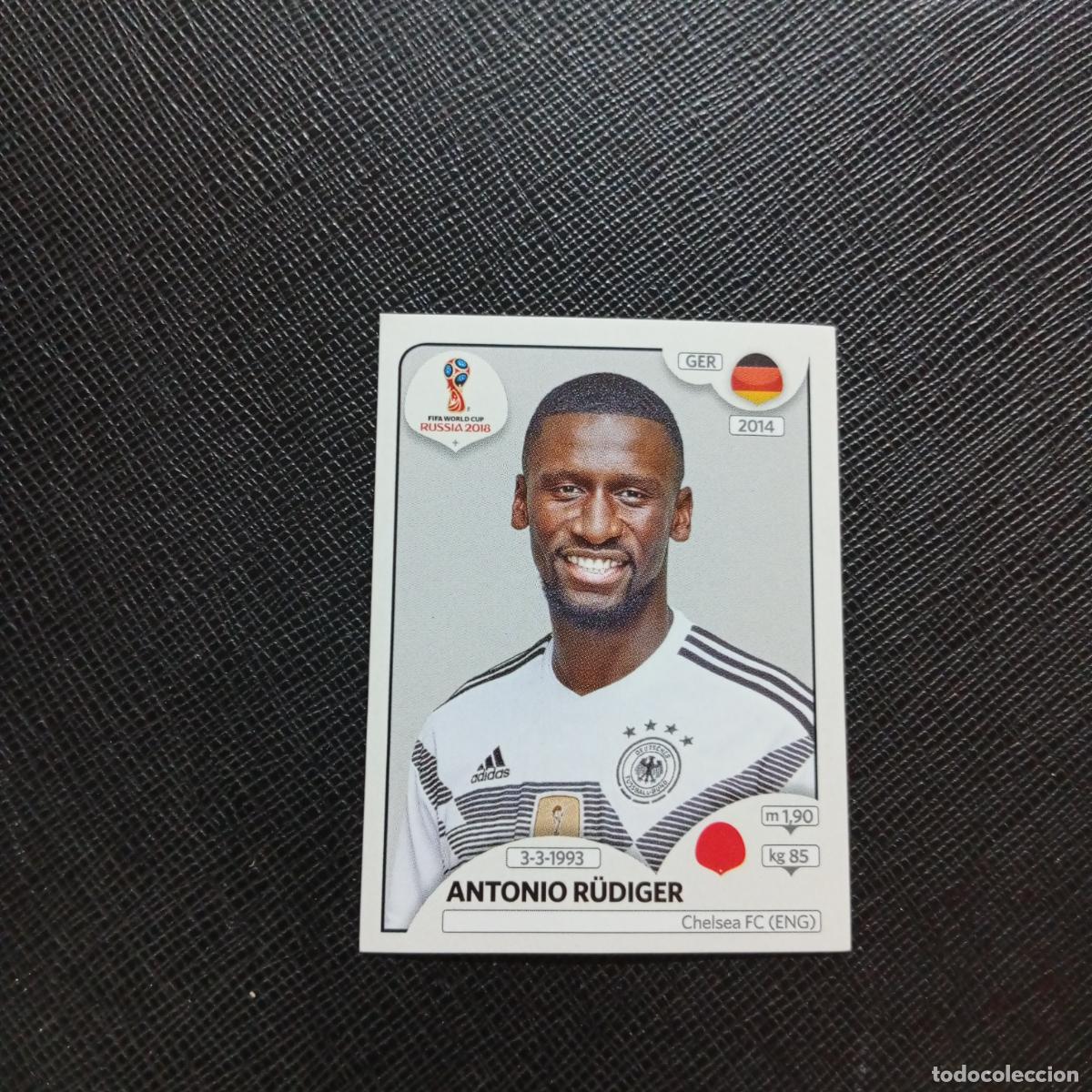 Cromos de Futebol: 436 RUDIGER ALEMANIA PANINI MUNDIAL RUSIA 2018 CROMO FUTBOL 18 - SIN PEGAR - CJ2
