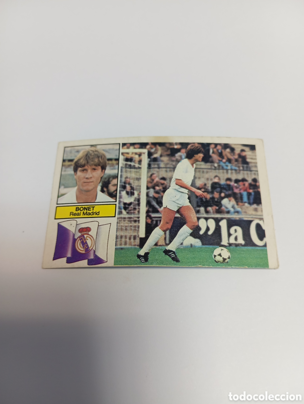 Cromos de f&uacute;tbol: FICHAJE 7 BONET Liga Este 1982 1983 RECUPERADO 82 83