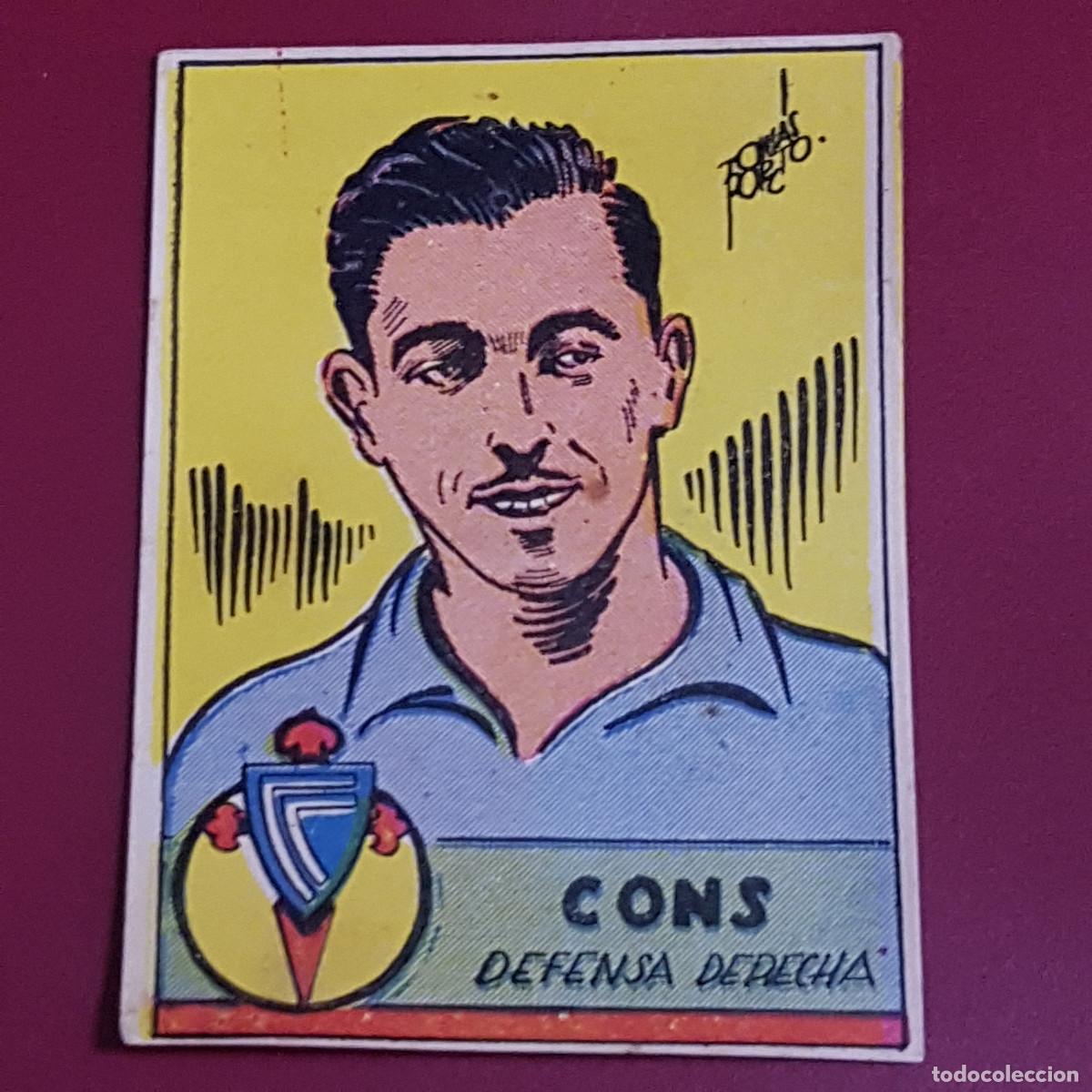 Cromos de f&uacute;tbol: CISNE - ALBUM FUTBOLISTICO 1942 42 - CELTA - CONS - BIEN RECUPERADO