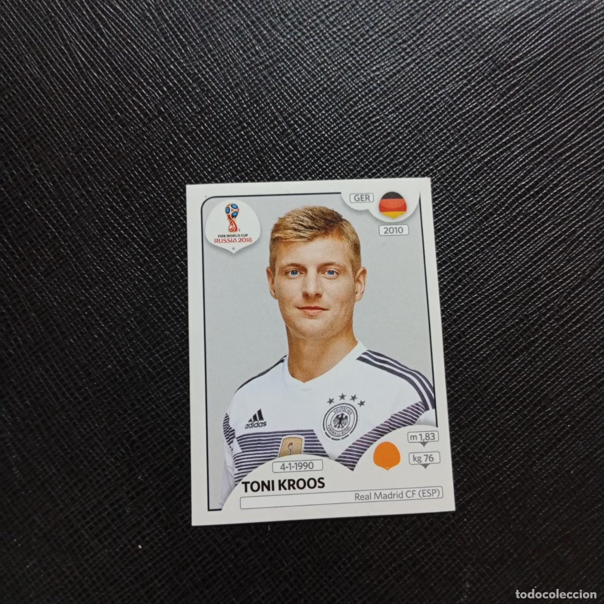 Cromos de f&uacute;tbol: 441 TONI KROOS ALEMANIA PANINI MUNDIAL RUSIA 2018 CROMO FUTBOL 18 - SIN PEGAR - CJ2