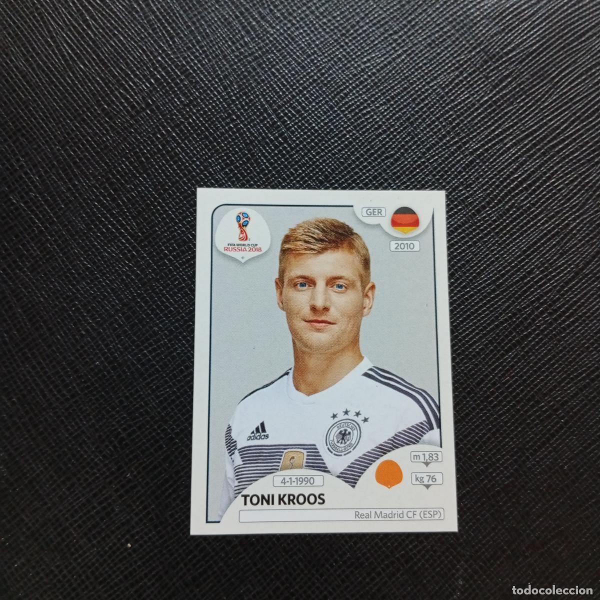 Cromos de f&uacute;tbol: 441 TONI KROOS ALEMANIA PANINI MUNDIAL RUSIA 2018 CROMO FUTBOL 18 - SIN PEGAR - CJ2 .