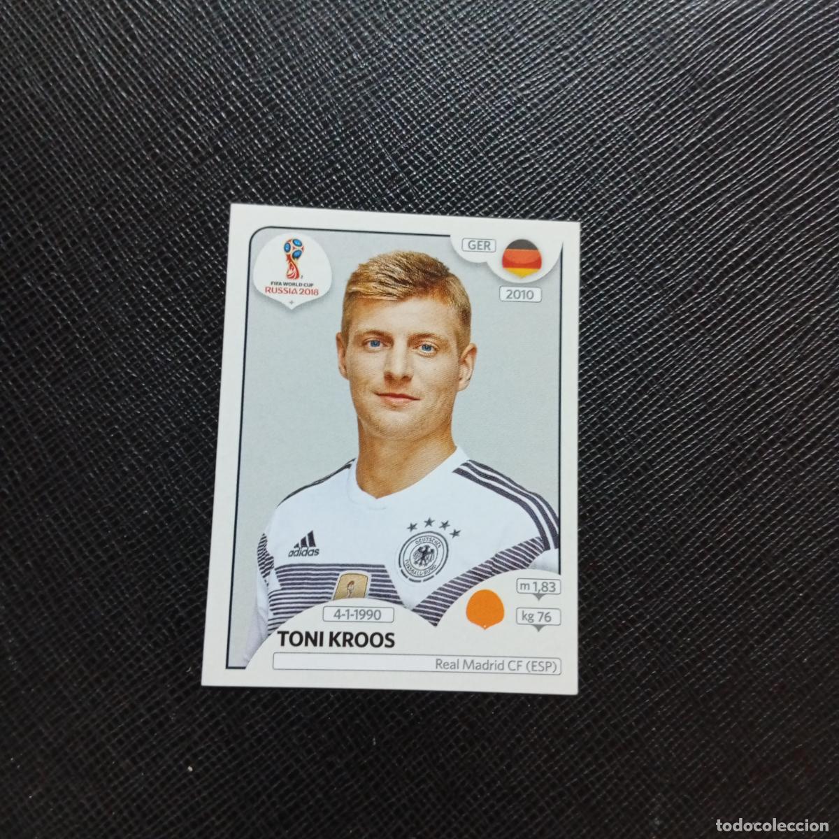 Cromos de f&uacute;tbol: 441 TONI KROOS ALEMANIA PANINI MUNDIAL RUSIA 2018 CROMO FUTBOL 18 - SIN PEGAR - CJ2 ..