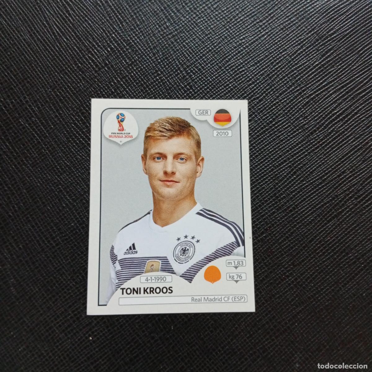 Cromos de f&uacute;tbol: 441 TONI KROOS ALEMANIA PANINI MUNDIAL RUSIA 2018 CROMO FUTBOL 18 - SIN PEGAR - CJ2 ...