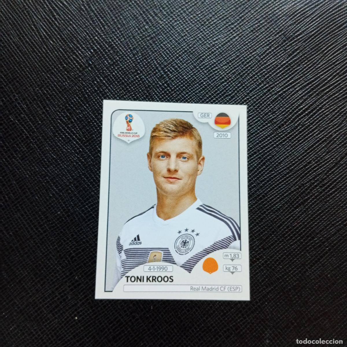 Cromos de f&uacute;tbol: 441 TONI KROOS ALEMANIA PANINI MUNDIAL RUSIA 2018 CROMO FUTBOL 18 - SIN PEGAR - CJ2 ...