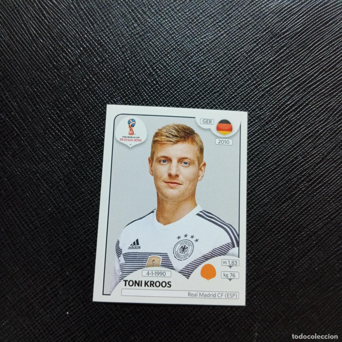 Cromos de f&uacute;tbol: 441 TONI KROOS ALEMANIA PANINI MUNDIAL RUSIA 2018 CROMO FUTBOL 18 - SIN PEGAR - CJ2 ...