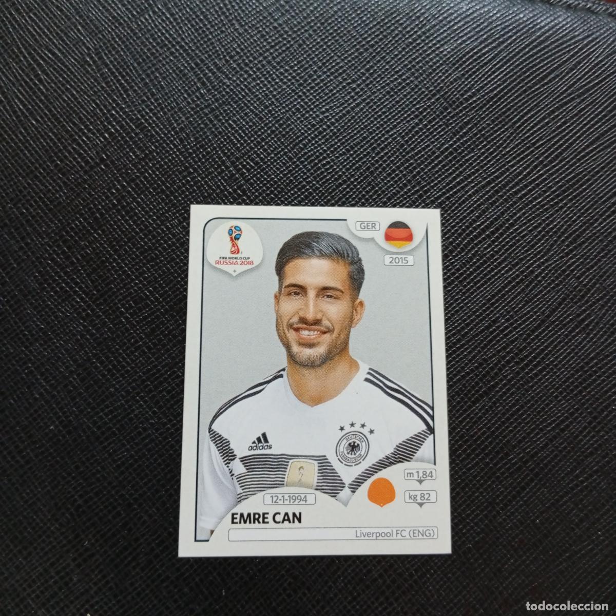 Fu&szlig;ball-Sticker: 442 EMRE CAN ALEMANIA PANINI MUNDIAL RUSIA 2018 CROMO FUTBOL 18 - SIN PEGAR - CJ2 ..