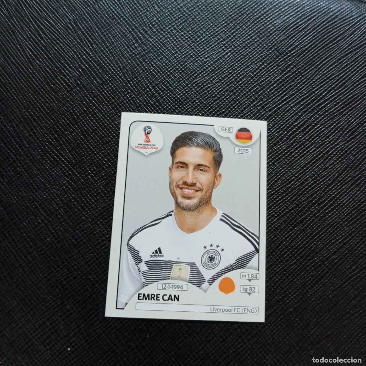 Fu&szlig;ball-Sticker: 442 EMRE CAN ALEMANIA PANINI MUNDIAL RUSIA 2018 CROMO FUTBOL 18 - SIN PEGAR - CJ2 ...
