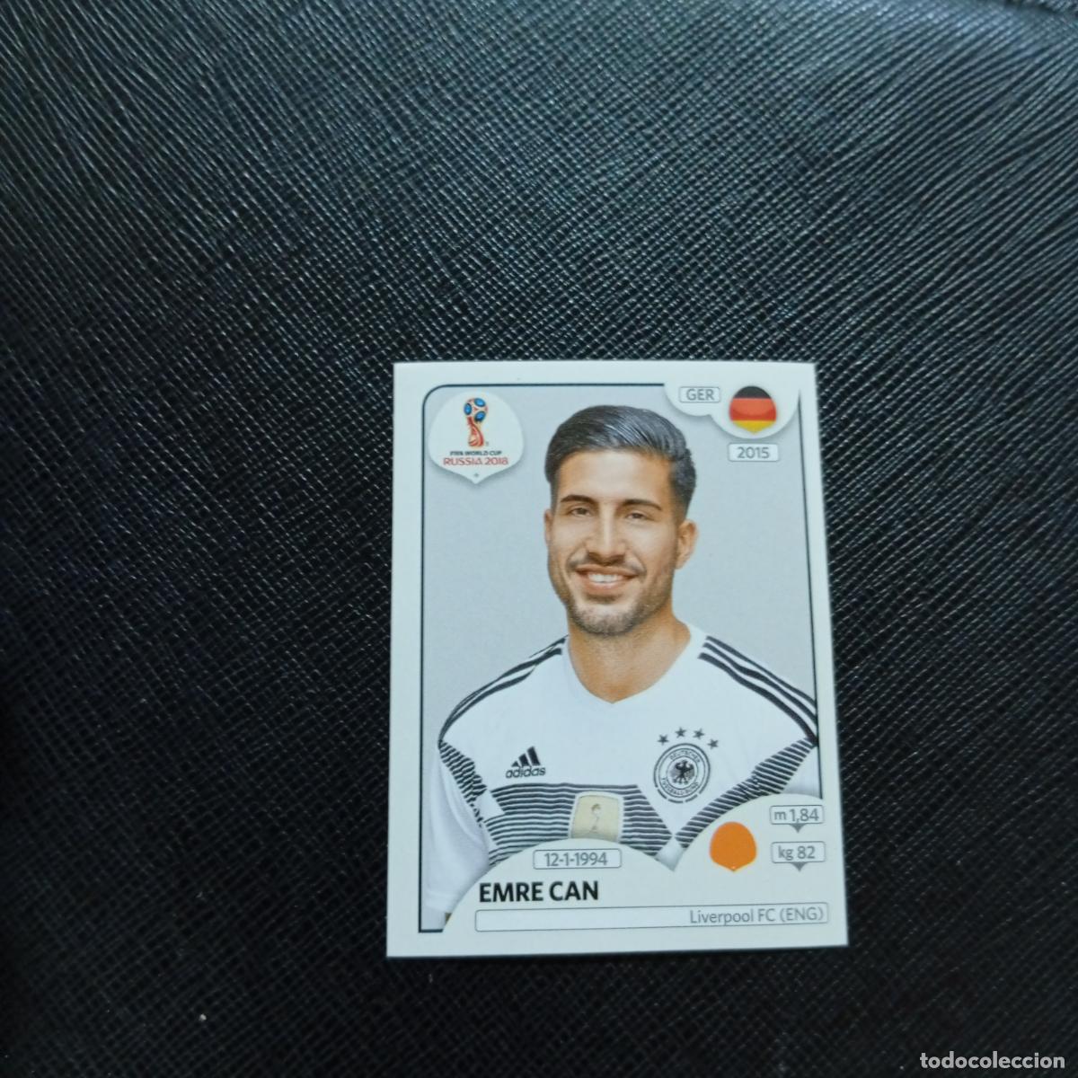 Fu&szlig;ball-Sticker: 442 EMRE CAN ALEMANIA PANINI MUNDIAL RUSIA 2018 CROMO FUTBOL 18 - SIN PEGAR - CJ2 ....