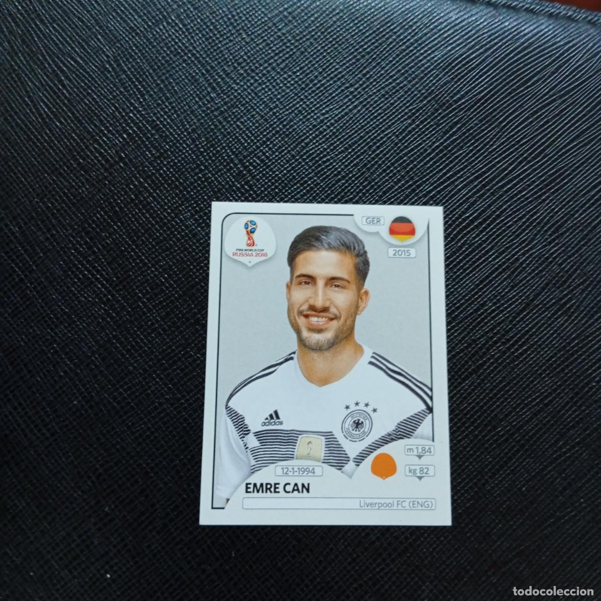 Cromos de f&uacute;tbol: 442 EMRE CAN ALEMANIA PANINI MUNDIAL RUSIA 2018 CROMO FUTBOL 18 - SIN PEGAR - CJ2 ....