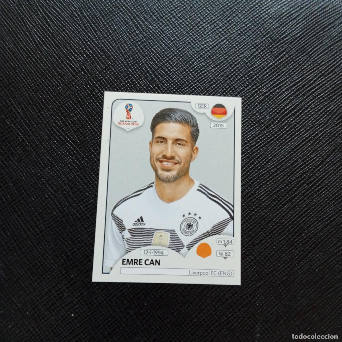 Cromos de f&uacute;tbol: 442 EMRE CAN ALEMANIA PANINI MUNDIAL RUSIA 2018 CROMO FUTBOL 18 - SIN PEGAR - CJ2 .....