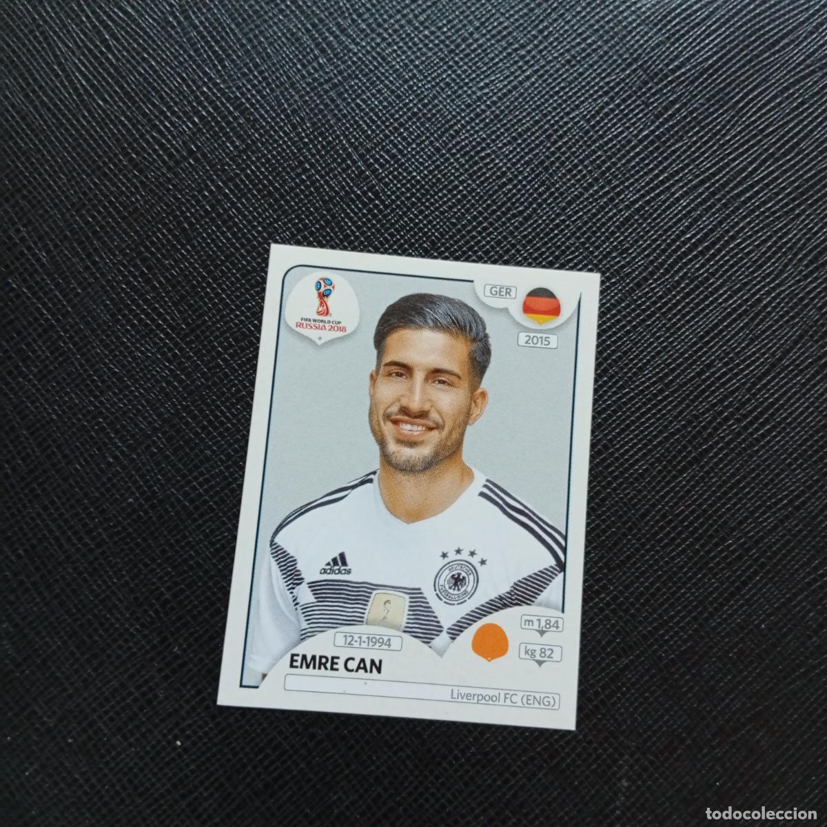 Cromos de f&uacute;tbol: 442 EMRE CAN ALEMANIA PANINI MUNDIAL RUSIA 2018 CROMO FUTBOL 18 - SIN PEGAR - CJ2 .....