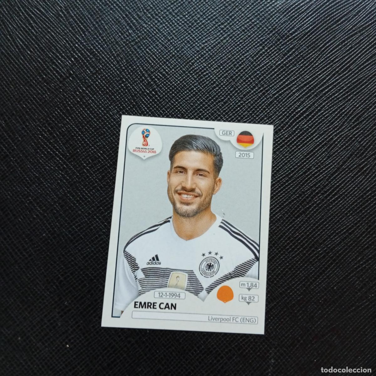 Cromos de f&uacute;tbol: 442 EMRE CAN ALEMANIA PANINI MUNDIAL RUSIA 2018 CROMO FUTBOL 18 - SIN PEGAR - CJ2 ......