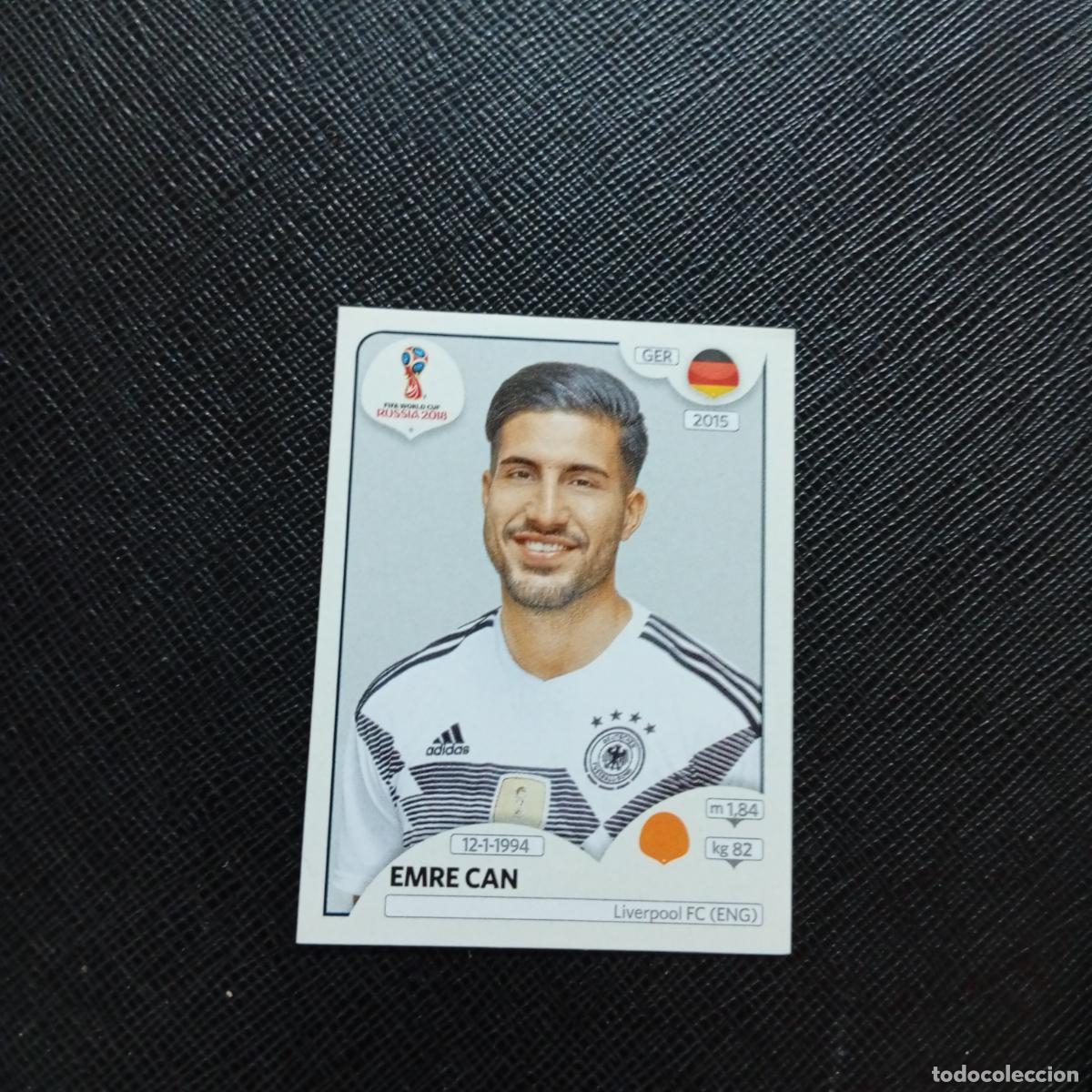 Cromos de f&uacute;tbol: 442 EMRE CAN ALEMANIA PANINI MUNDIAL RUSIA 2018 CROMO FUTBOL 18 - SIN PEGAR - CJ2 ......