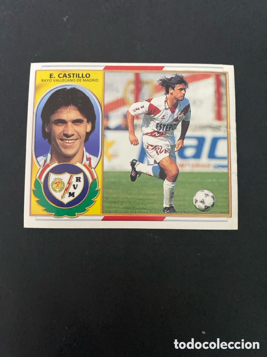 Cromos de f&uacute;tbol: Cromo liga 96/97 Rayo Vallecano nunca pegado
