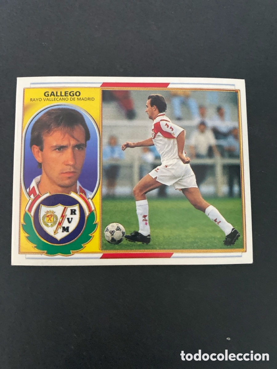 Fu&szlig;ball-Sticker: Cromo liga 96/97 Rayo Vallecano nunca pegado