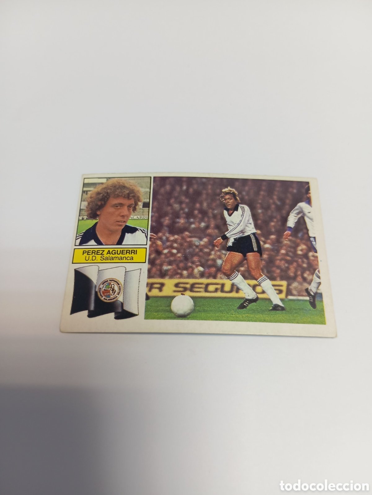Fu&szlig;ball-Sticker: FICHAJE 12 P&Eacute;REZ AGUERRI Liga Este 1982 1983 NUEVO 82 83 SIN PEGAR