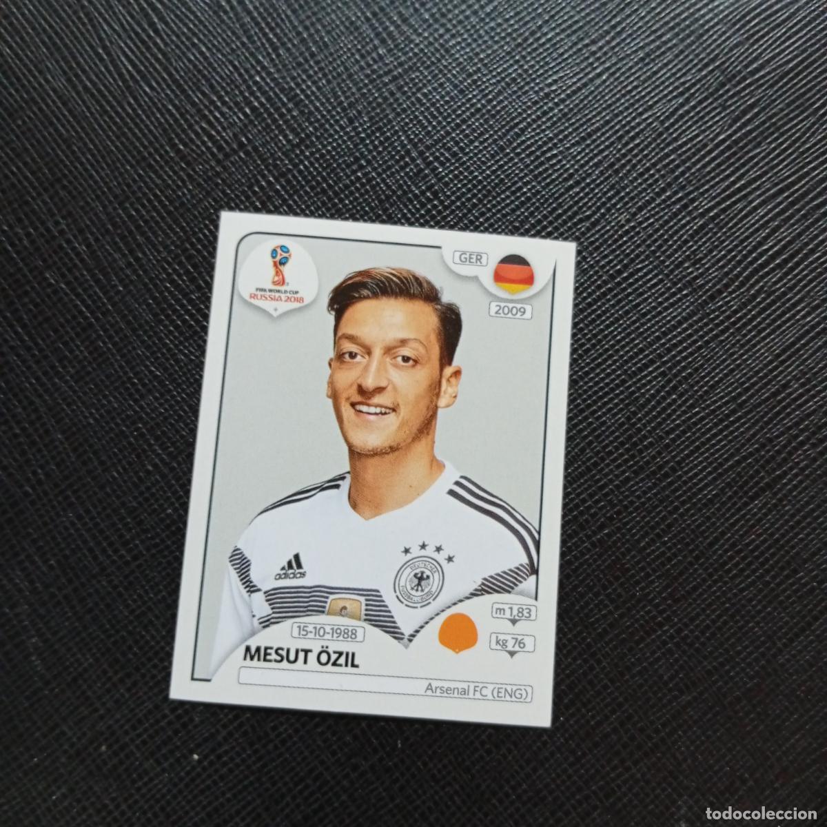 Fu&szlig;ball-Sticker: 447 OZIL ALEMANIA PANINI MUNDIAL RUSIA 2018 CROMO FUTBOL 18 - SIN PEGAR - CJ2 .