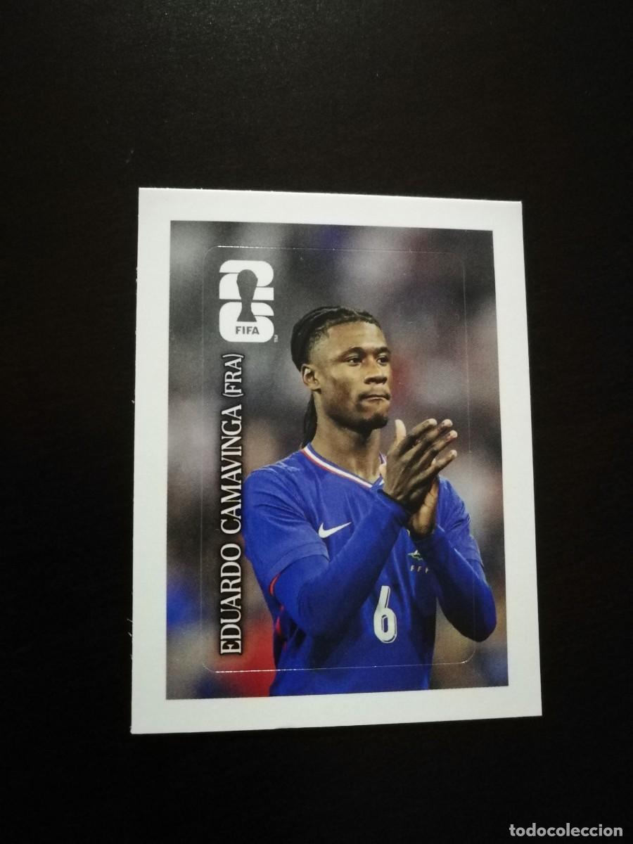 Cromos de Futebol: Camavinga selecci&oacute;n Francia cromo extra Coca Cola CC3 nuevo sin pegar Mundial 2026