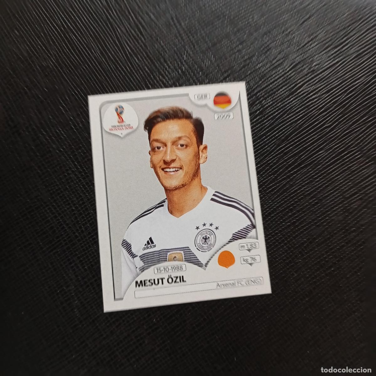 Cromos de Futebol: 447 OZIL ALEMANIA PANINI MUNDIAL RUSIA 2018 CROMO FUTBOL 18 - SIN PEGAR - CJ2 ..