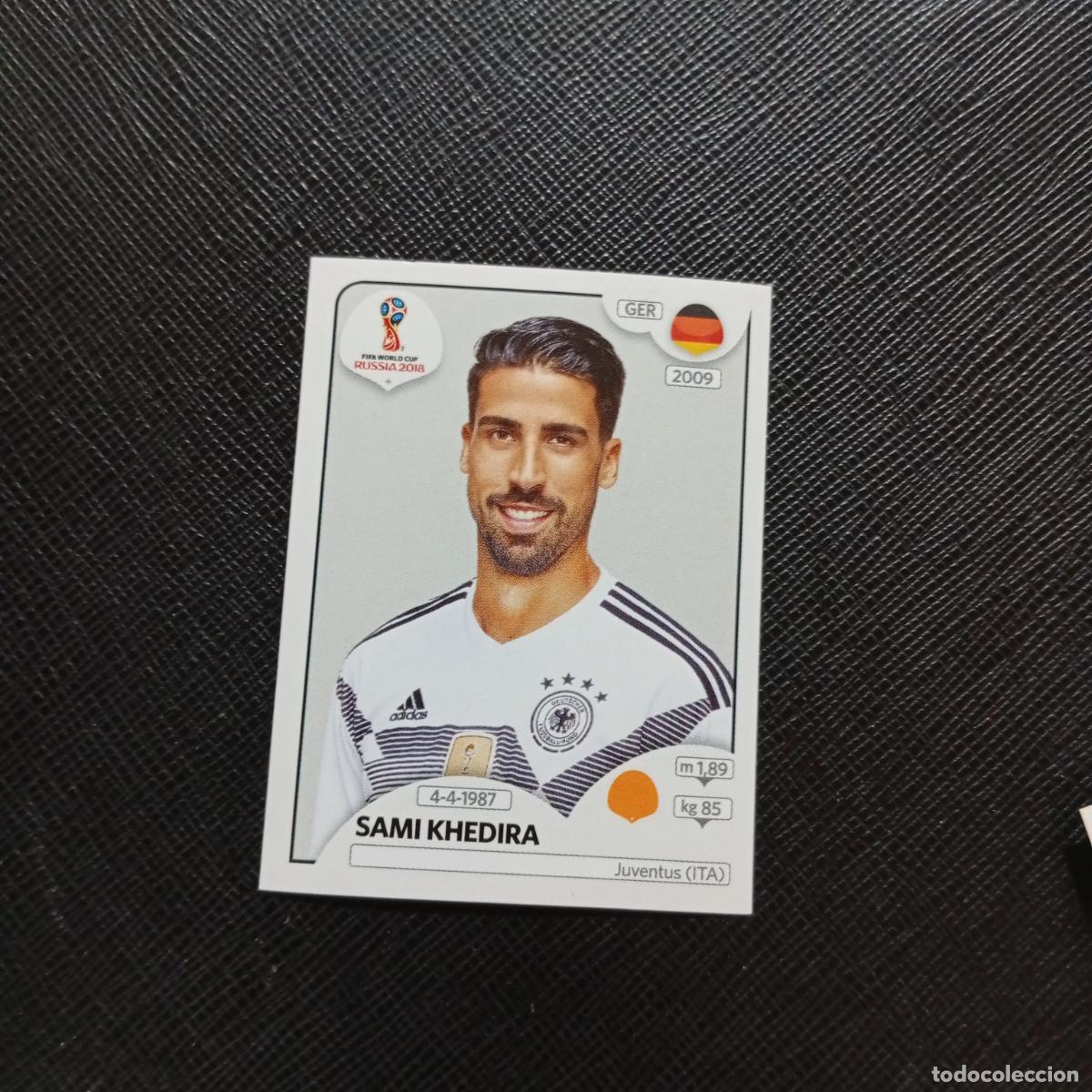 Cromos de Futebol: 448 SAMI KHEDIRA ALEMANIA PANINI MUNDIAL RUSIA 2018 CROMO FUTBOL 18 - SIN PEGAR - CJ2