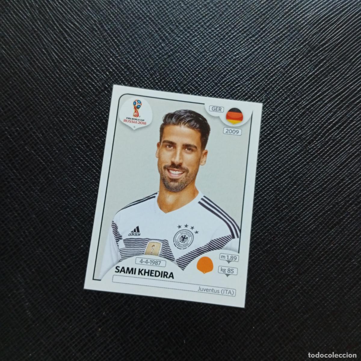Cromos de Futebol: 448 SAMI KHEDIRA ALEMANIA PANINI MUNDIAL RUSIA 2018 CROMO FUTBOL 18 - SIN PEGAR - CJ2