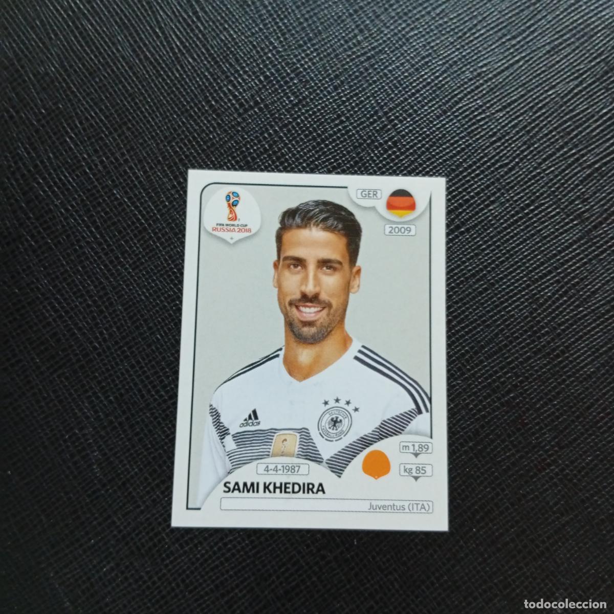Cromos de Futebol: 448 SAMI KHEDIRA ALEMANIA PANINI MUNDIAL RUSIA 2018 CROMO FUTBOL 18 - SIN PEGAR - CJ2 .