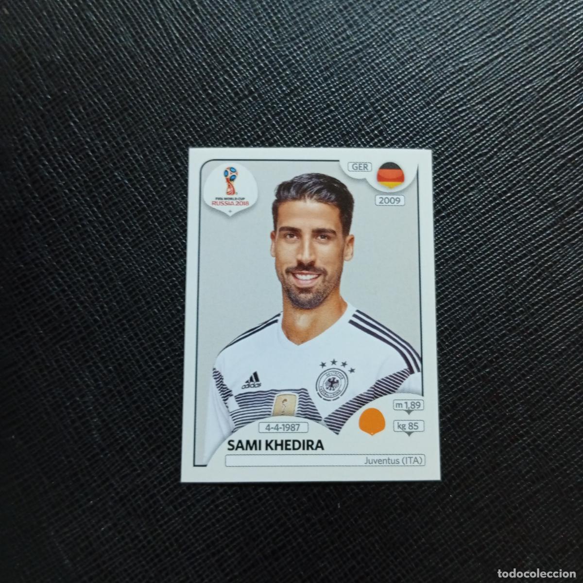 Cromos de Futebol: 448 SAMI KHEDIRA ALEMANIA PANINI MUNDIAL RUSIA 2018 CROMO FUTBOL 18 - SIN PEGAR - CJ2 .