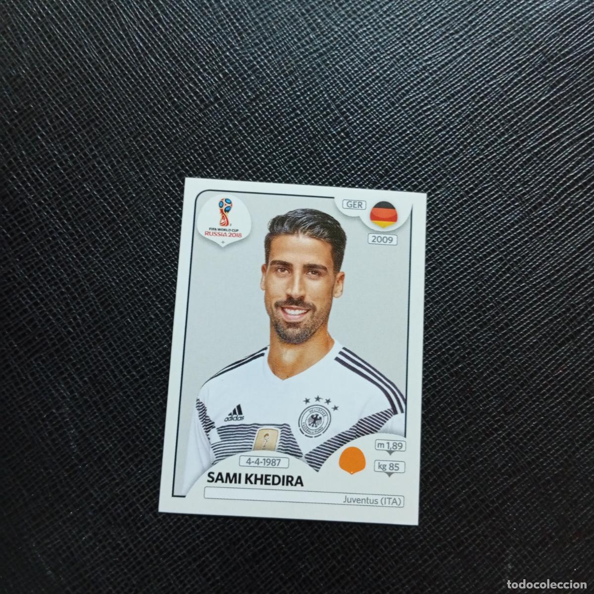 Cromos de Futebol: 448 SAMI KHEDIRA ALEMANIA PANINI MUNDIAL RUSIA 2018 CROMO FUTBOL 18 - SIN PEGAR - CJ2 ..