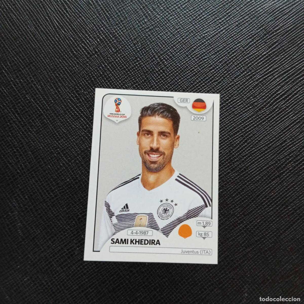 Cromos de Futebol: 448 SAMI KHEDIRA ALEMANIA PANINI MUNDIAL RUSIA 2018 CROMO FUTBOL 18 - SIN PEGAR - CJ2 ...