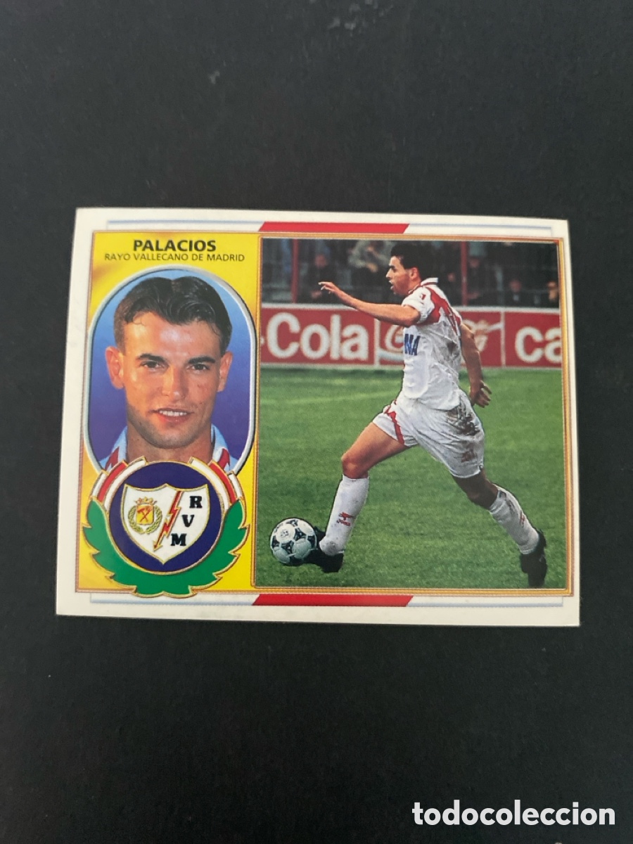 Cromos de Futebol: Cromo liga 96/97 Rayo Vallecano nunca pegado