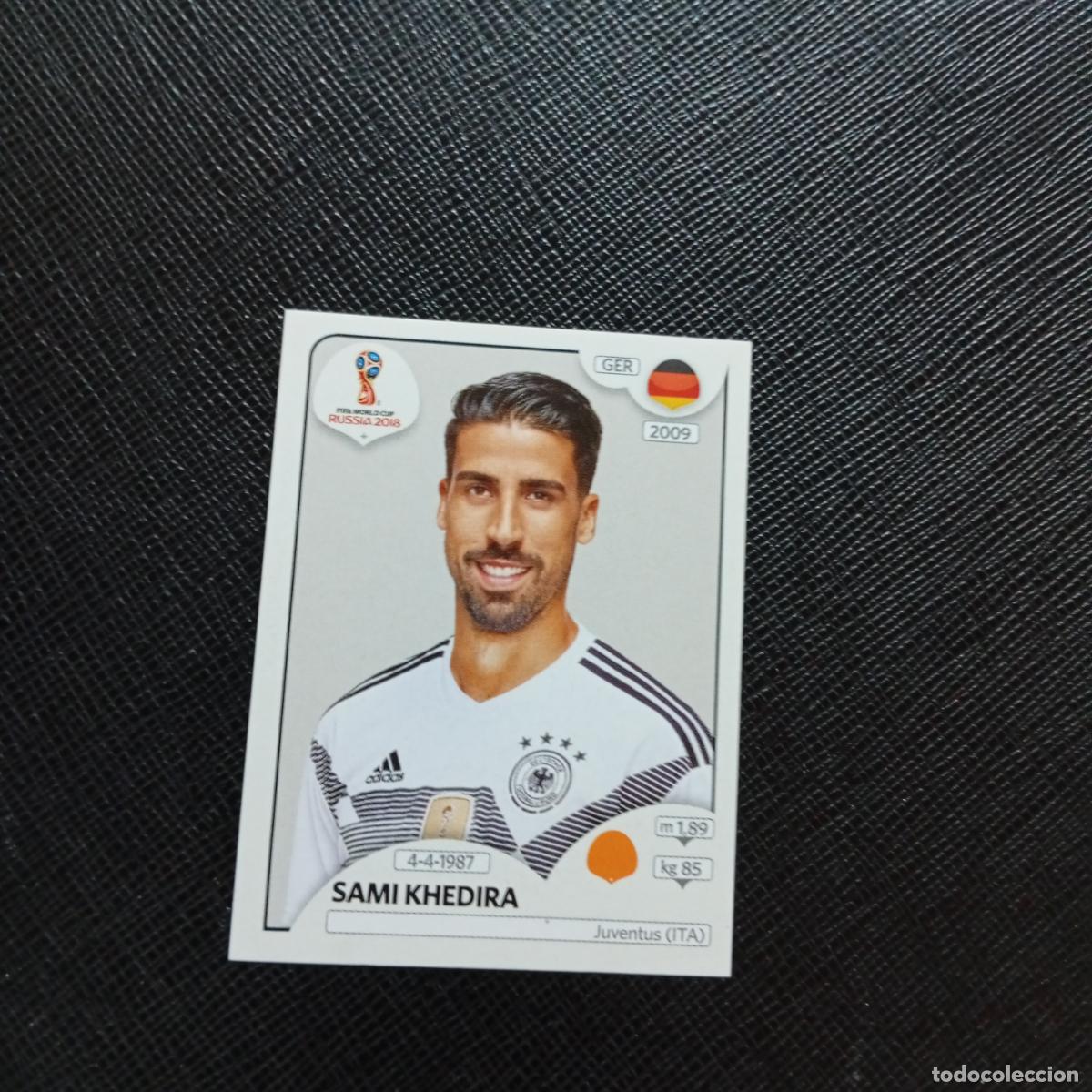 Cromos de Futebol: 448 SAMI KHEDIRA ALEMANIA PANINI MUNDIAL RUSIA 2018 CROMO FUTBOL 18 - SIN PEGAR - CJ2 ...
