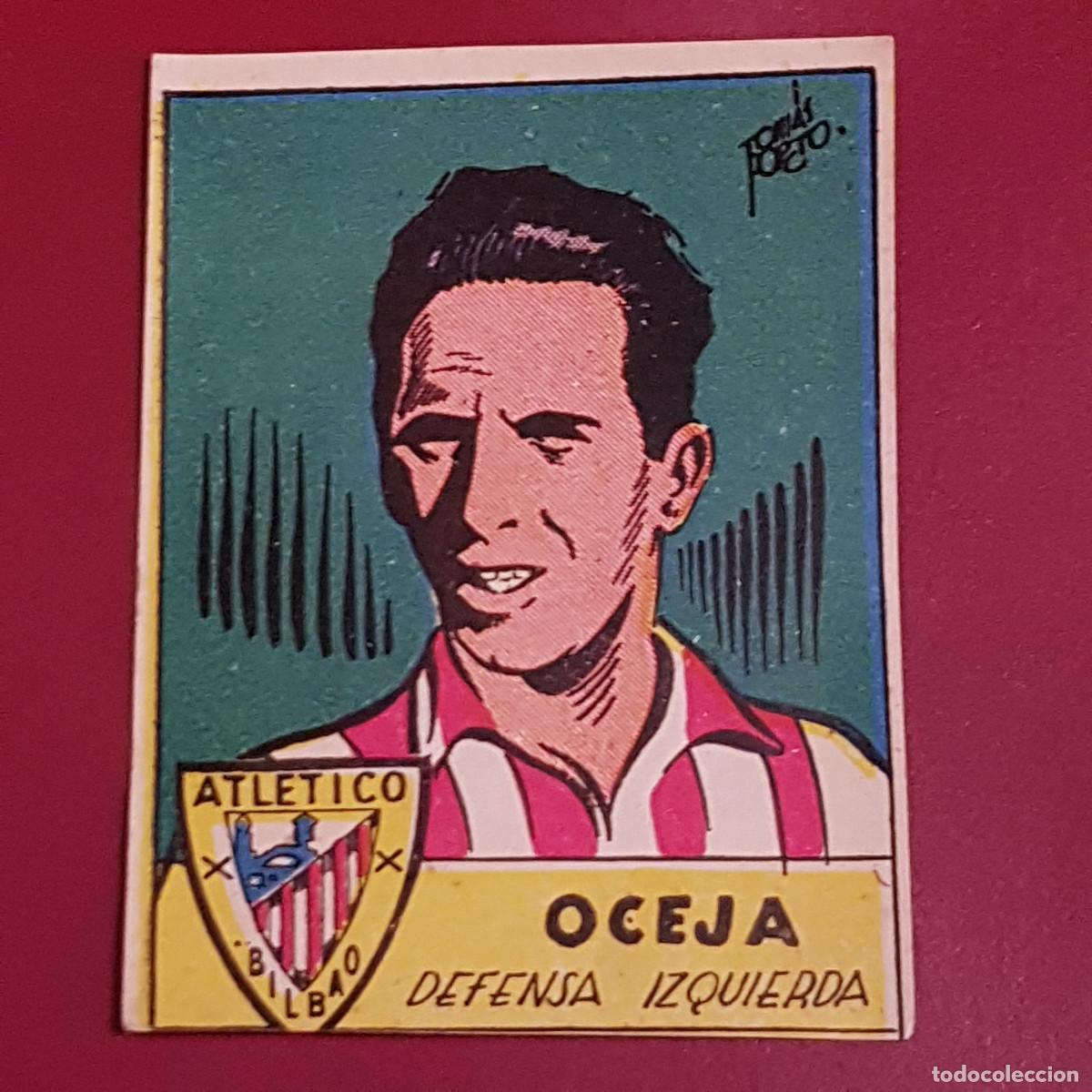 Cromos de Futebol: CISNE - ALBUM FUTBOLISTICO 1942 42 - BILBAO - OCEJA - BIEN RECUPERADO
