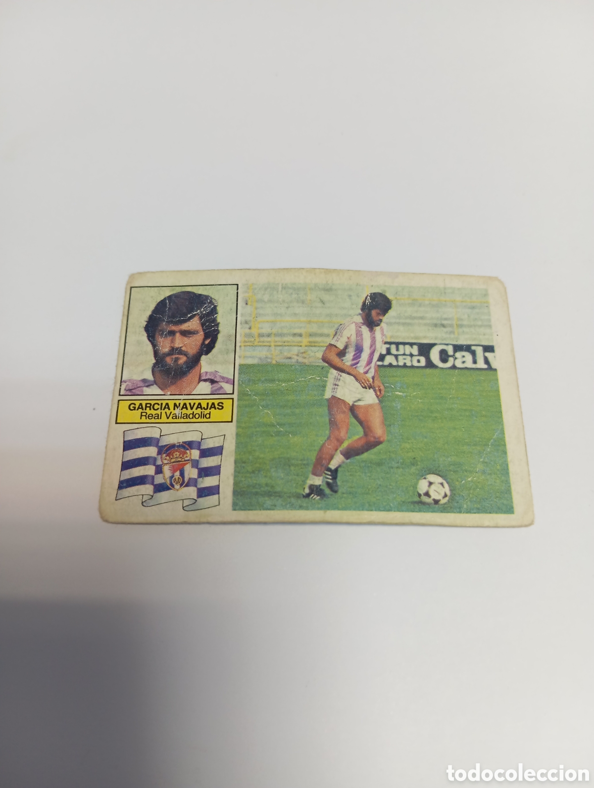 Cromos de f&uacute;tbol: FICHAJE 18 GARC&Iacute;A NAVAJAS Liga Este 1982 1983 RECUPERADO 82 83