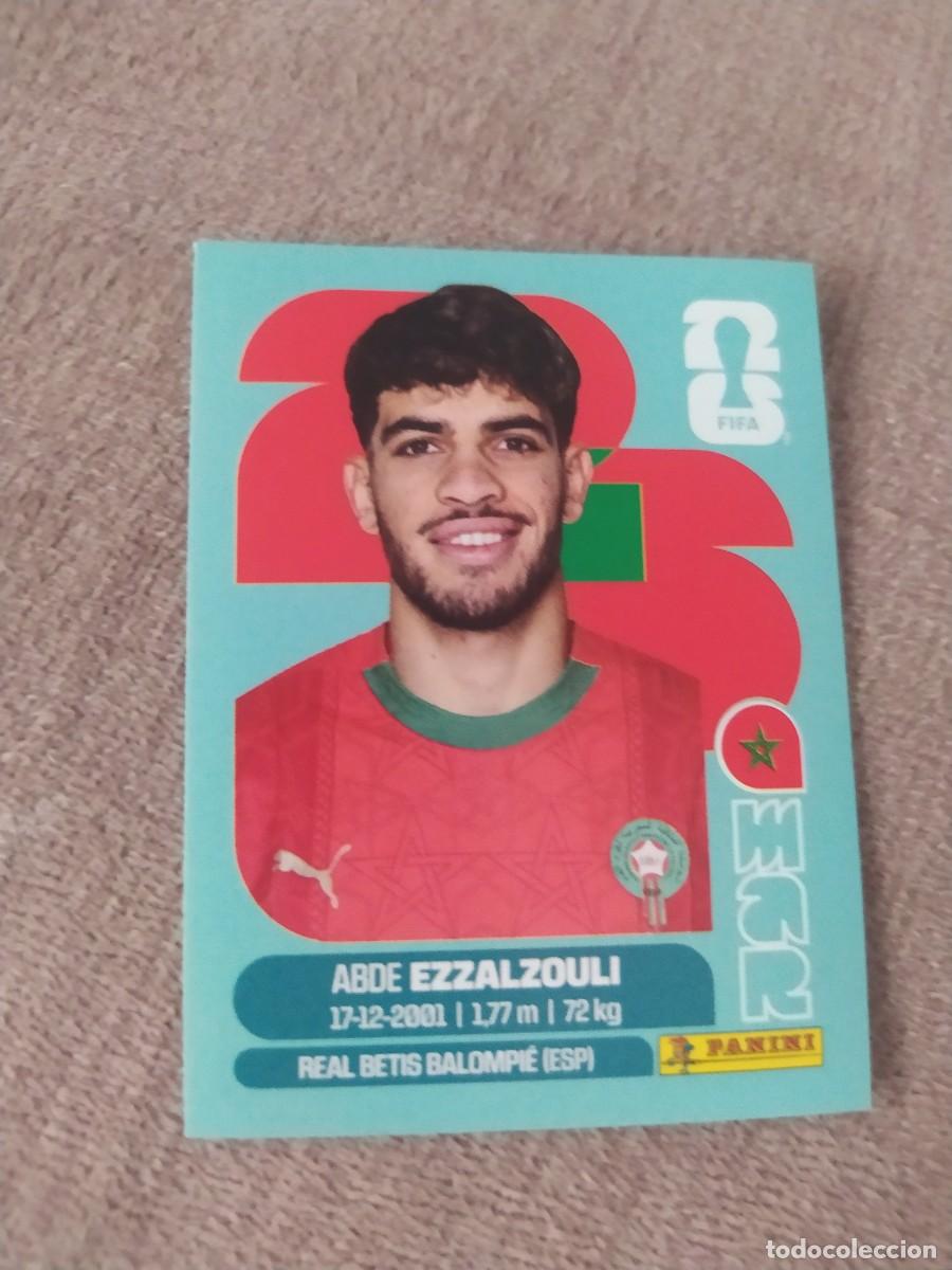 Football Stickers: MAR 17 MAR17 Abde EZZALZOULI Marruecos Mundial 2026 Panini