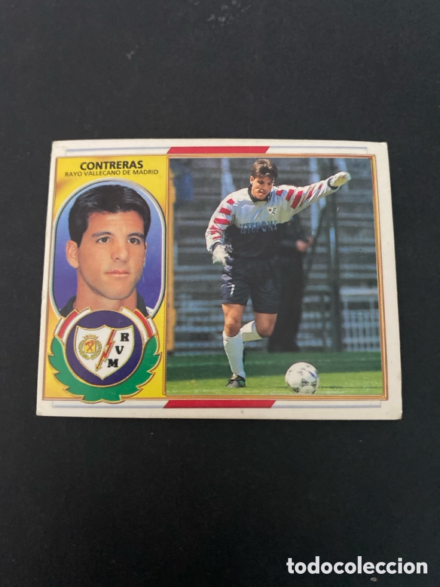 Fu&szlig;ball-Sticker: Cromo liga 96/97 Rayo Vallecano nunca pegado