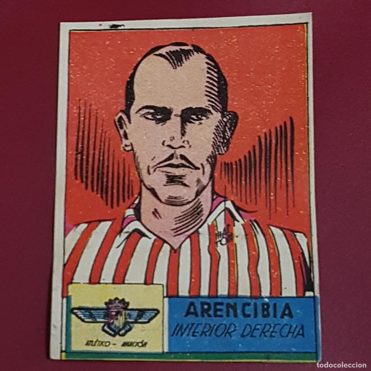 Fu&szlig;ball-Sticker: CISNE - ALBUM FUTBOLISTICO 1942 42 - A AVIACION - ARENCIBIA - BIEN RECUPERADO