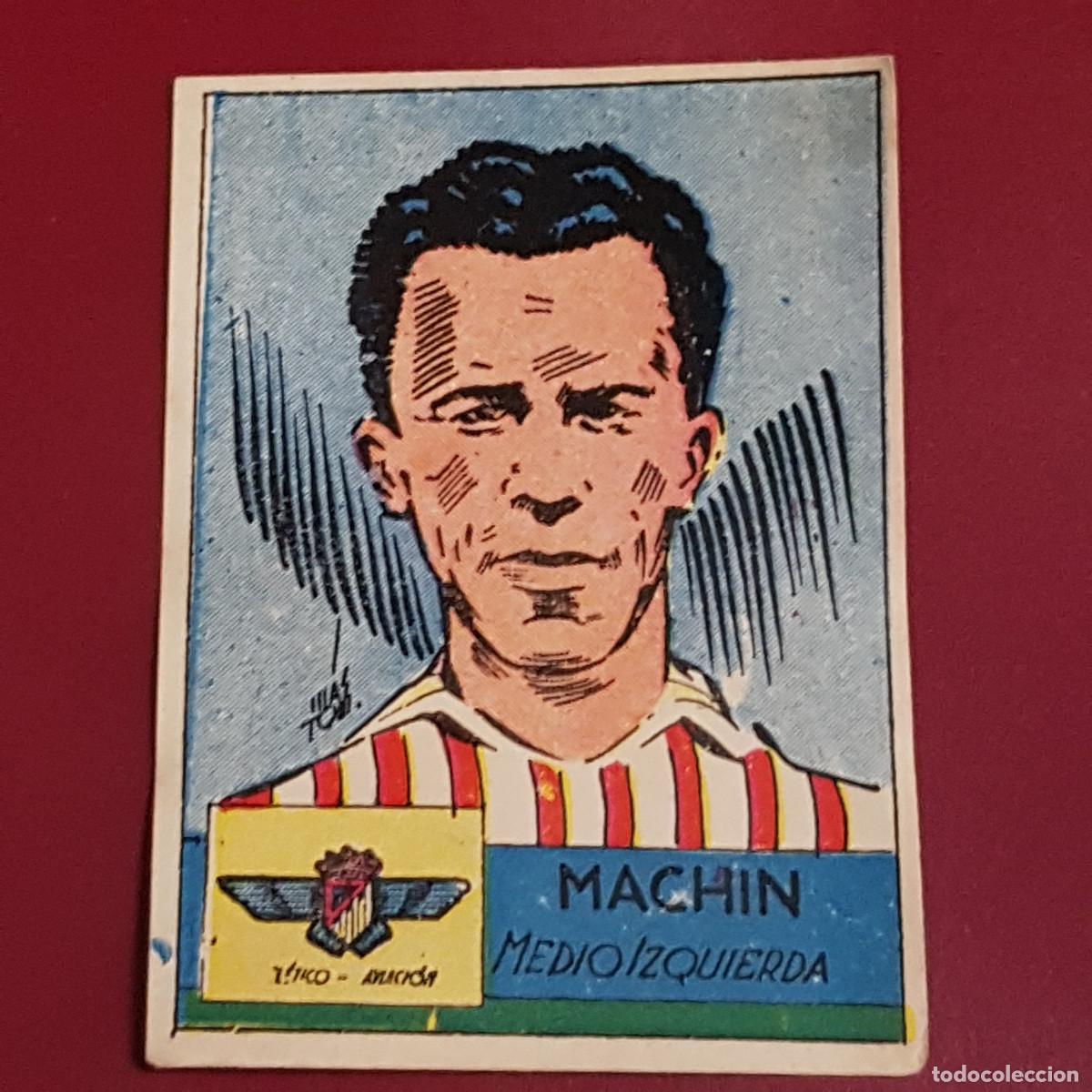 Fu&szlig;ball-Sticker: CISNE - ALBUM FUTBOLISTICO 1942 42 - A AVIACION - MACHIN - BIEN RECUPERADO
