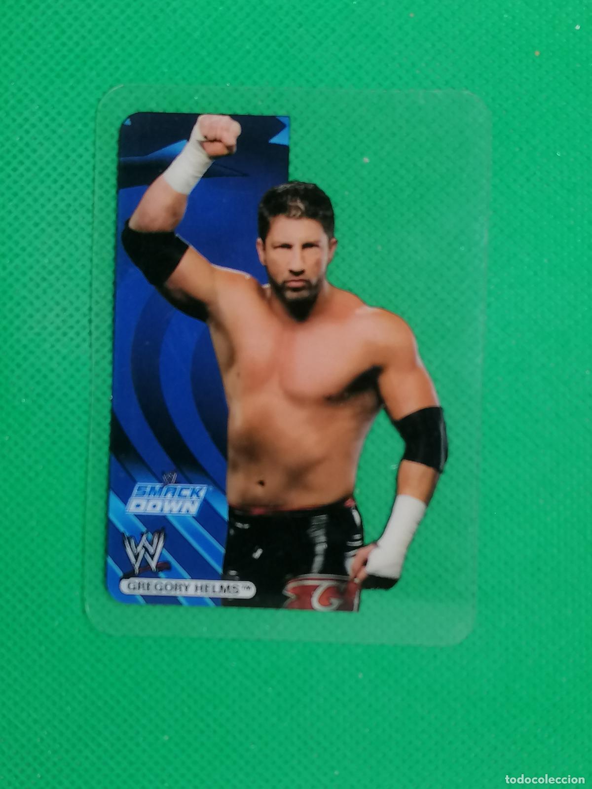 Fu&szlig;ball-Sticker: 7 GREGORY HELMS LAMINCARDS ⚜️ WORLD WRESTLING MEW EDITION EDIBAS MUNDICROMO 07 2007 ⚜️