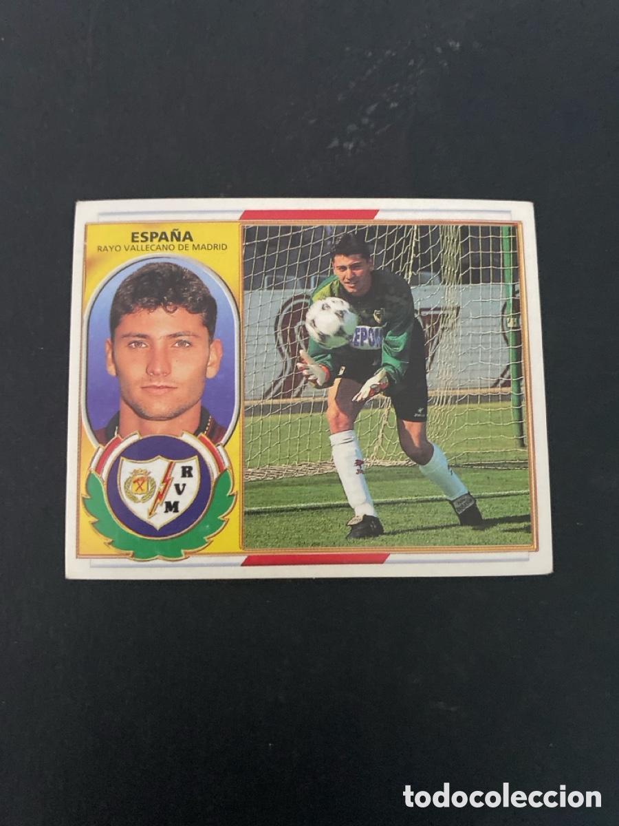 Fu&szlig;ball-Sticker: Cromo liga 96/97 Rayo Vallecano nunca pegado