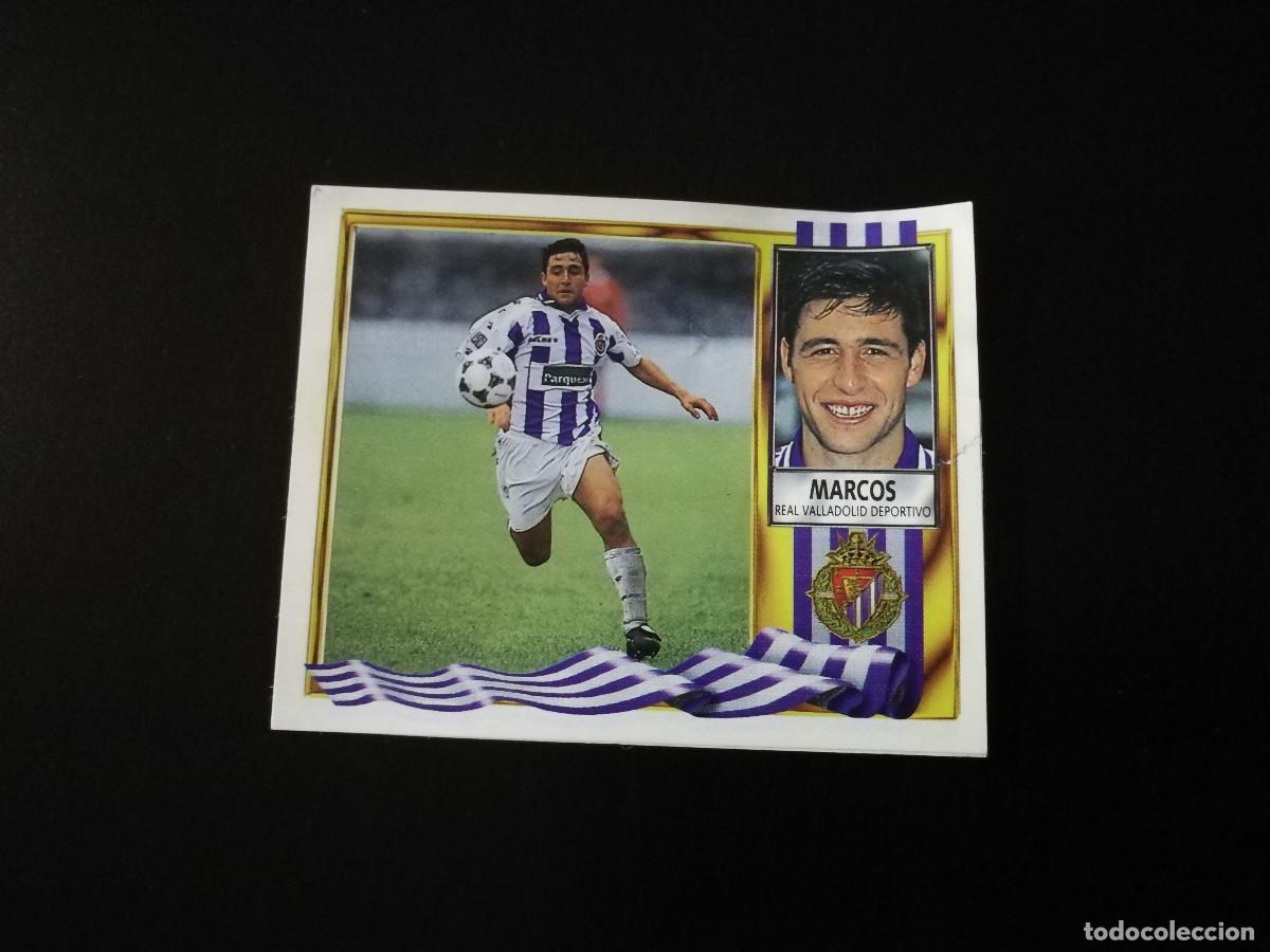 Figurine di Calcio: Marcos Real Valladolid versi&oacute;n dif&iacute;cil Parquesol, Este 95/96 despegado
