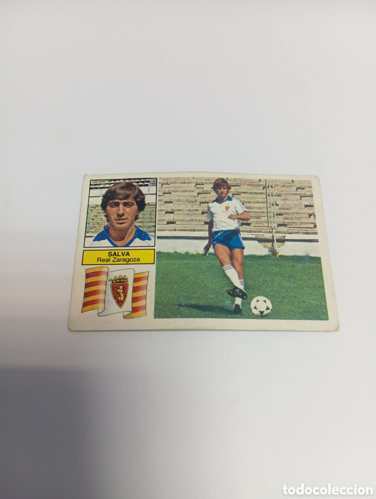 Fu&szlig;ball-Sticker: FICHAJE 22 SALVA Liga Este 1982 1983 RECUPERADO 82 83